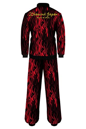  ジャージ セット 黒/赤 PUMA プーマ ジャージ セットアップ 上下セット バックロゴ 黒赤